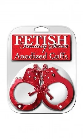 Fetish Fantasy Series Anodized Cuffs Red Pipedream Couples Fetish Fantasy Series Anodized Cuffs Red Pipedream Couples