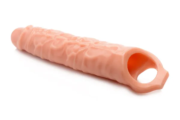 Size Matters 3 Inch Extender Sleeve Flesh XR Brands Dildos