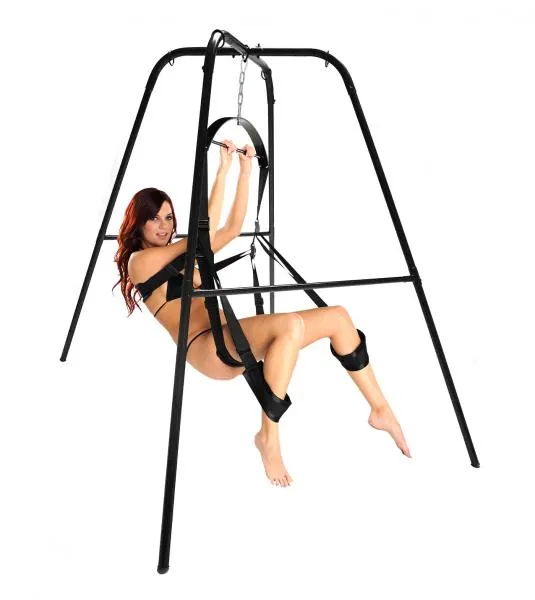 Trinity Ultimate Sex Swing Stand Black Trinity Vibes Anal