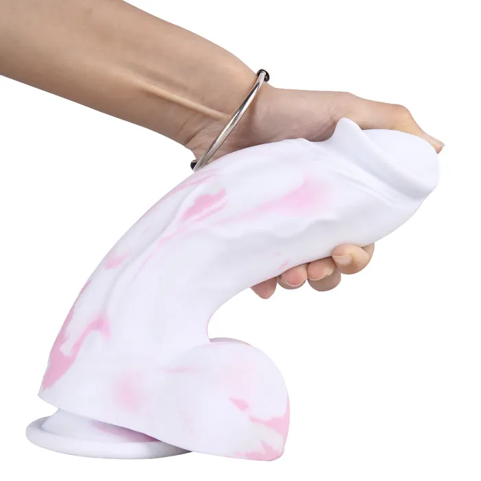 Dildos MD MD Gorilla 866 inch Bad Dragon Dildo Silicone PinkWhite