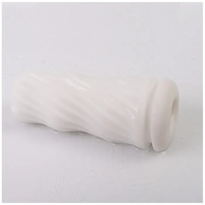 Male Sex Toys MR B Ou Yasi Pure Love Squeeze Male Masturbatior Stroker Cup Orange MR B