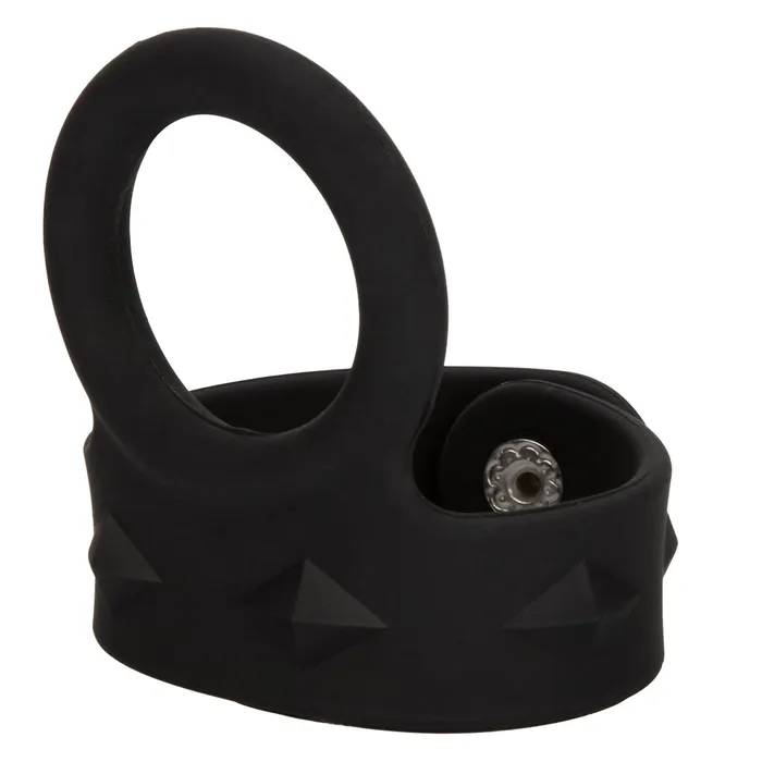 CalExotics Silicone TriSnap Scrotum Support Ring Medium Male Sex Toys CalExotics Silicone TriSnap Scrotum Support Ring Medium Male Sex Toys