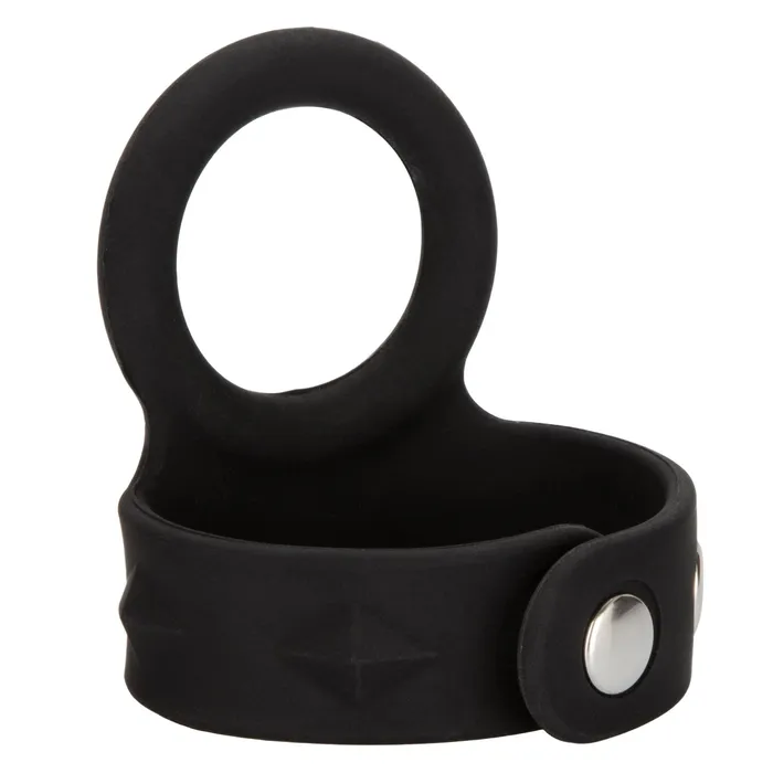 CalExotics Silicone TriSnap Scrotum Support Ring Medium Male Sex Toys CalExotics Silicone TriSnap Scrotum Support Ring Medium Male Sex Toys