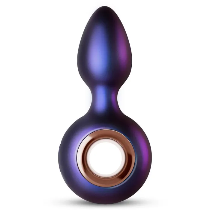 Hueman Anal Hueman Deep Space Vibrating Anal Plug Blue