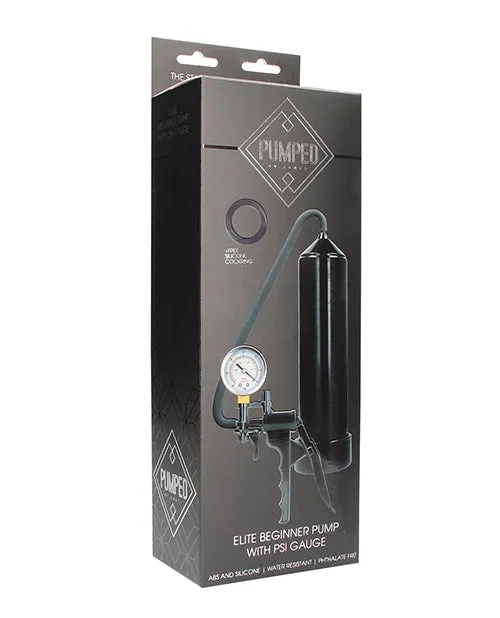 Shots Pumped Elite Beginner Pump Wpsi Gauge Black Shots America LLC Anal
