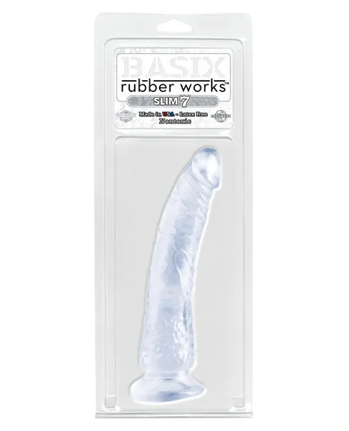 Basix Rubber Works 7 Slim Dong Pipedream Products Dildos Basix Rubber Works 7 Slim Dong Pipedream Products Dildos