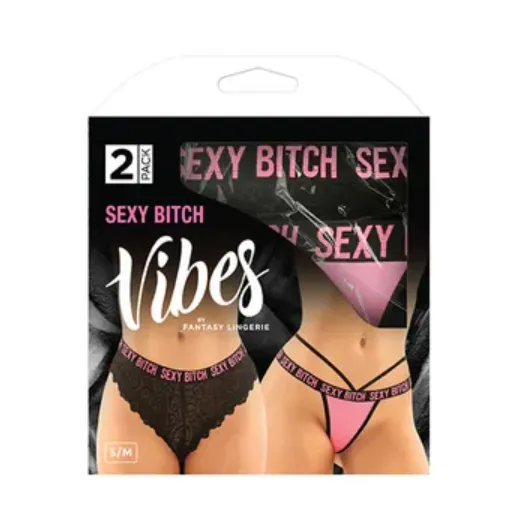 Vibes Vibrators Vibes Sexy Bitch Brief Thong