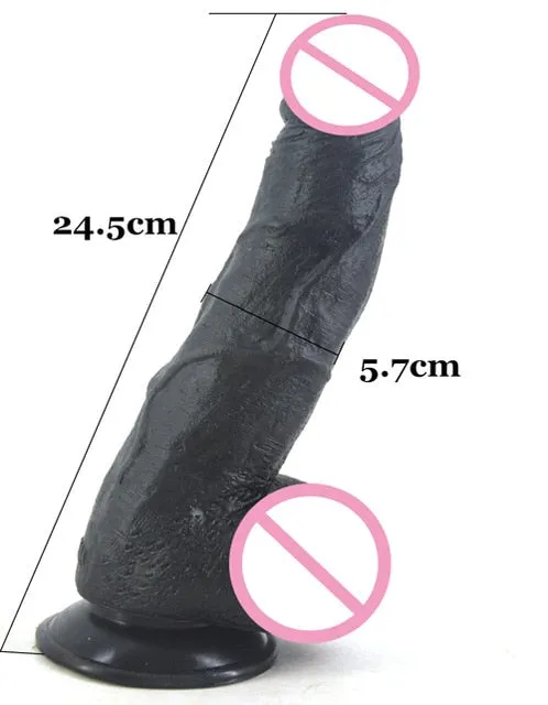 Female Sex Toys Own Pleasures Huge Realistic Suction Cup Dildo