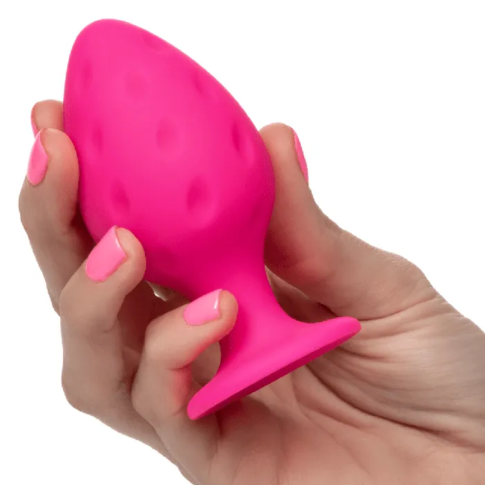 Anal CalExotics Cheeky Probe 2 Graduated Textured Silicone Anal Plugs Pink Anal CalExotics Cheeky Probe 2 Graduated Textured Silicone Anal Plugs Pink