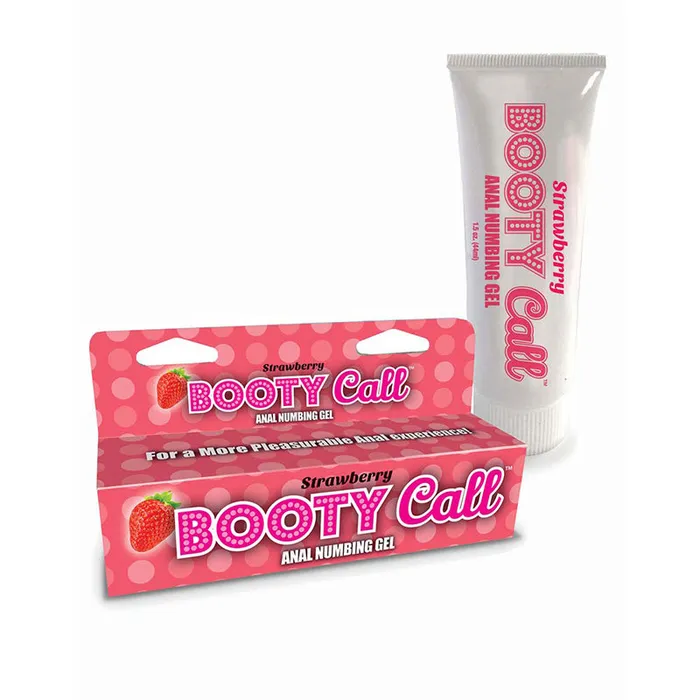 Anal Little Genie Product Bootycall Anal Desens Strawberry 15Oz