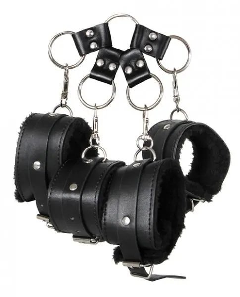 Couples Evolved Novelties Adam Amp Eve039S Hog Tie Kit Blackd0102H5J6Vv