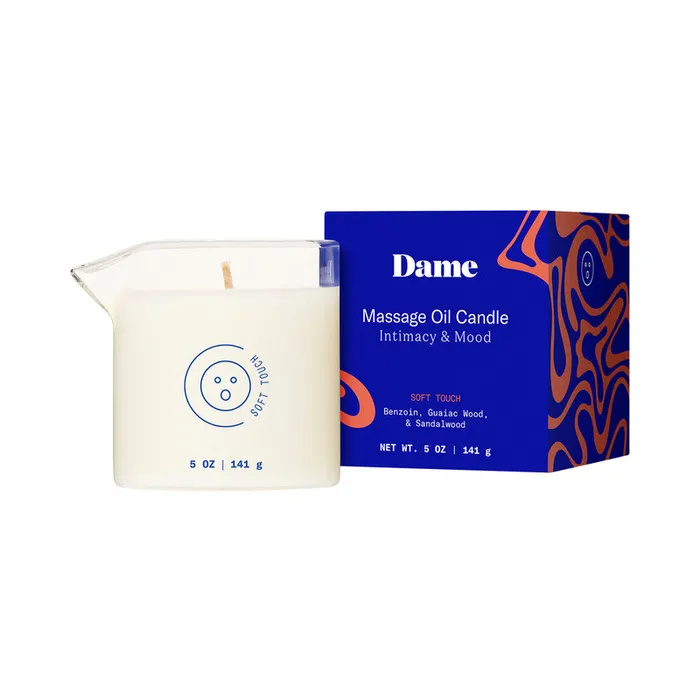 Dame Massage Oil Candle Soft Touch Dame Products Couples