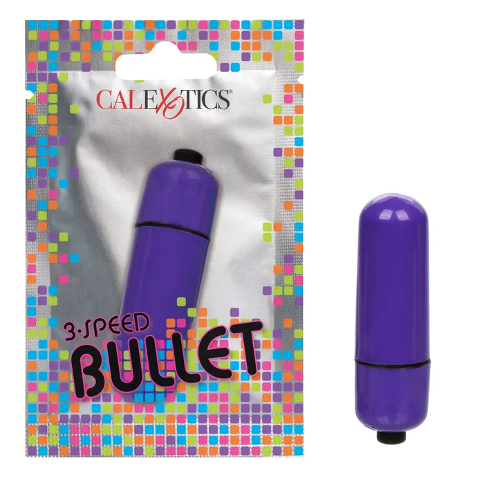 Foil Pack 3Speed Bullet Purple CalExotics Vibrators