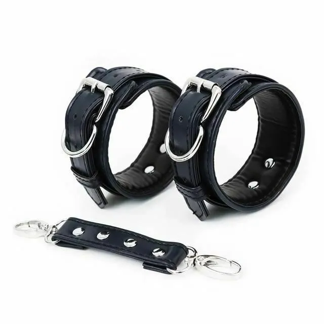 House of Dasein Couples Cuffs Shackles Five Colours Faux Leather Comfortable Handcuffs Bdsm Bondage Sex Toys