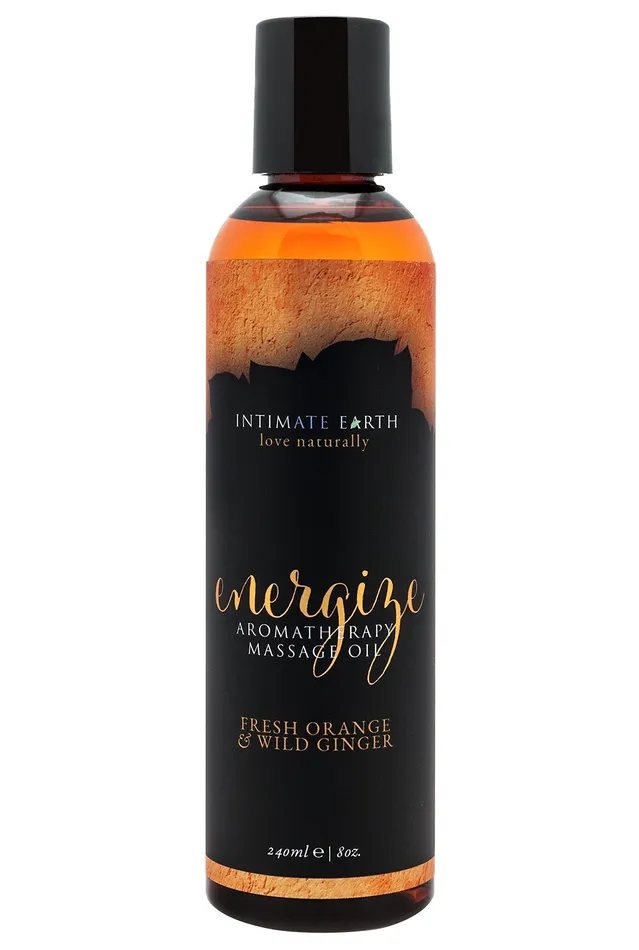 Intimate Earth Couples Intimate Earth Energize Massage Oil 8 Ounce
