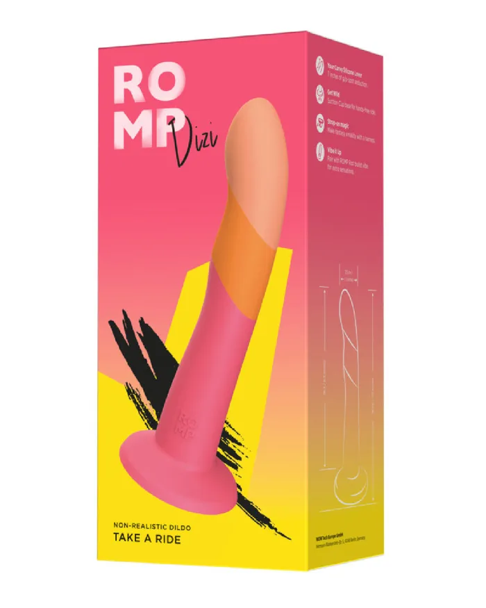 Lovehoney Romp Dizi Ultra Smooth 7 Inch Dildo With Suction Cup Female Sex Toys