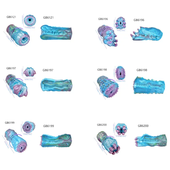 Male Sex Toys House of Dasein Sex Dolls Masturbators Silicone Fantasy Pocket Male Stroker Realistic DeepSea Creature Men Masturbators Penis Training Sex Toys