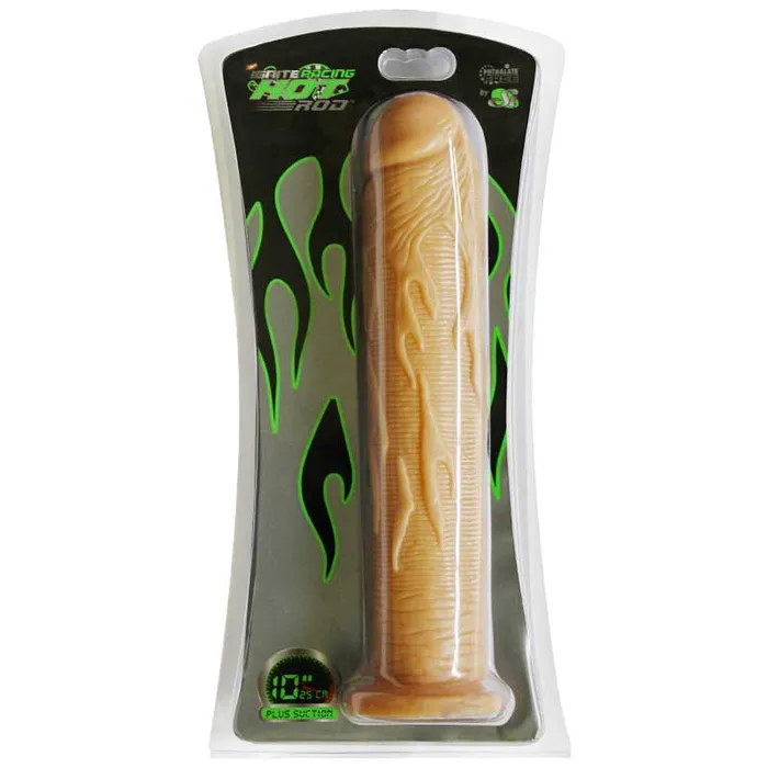 SI Novelties Dildos Si 10In Hot Rod WSuction Cup Flesh