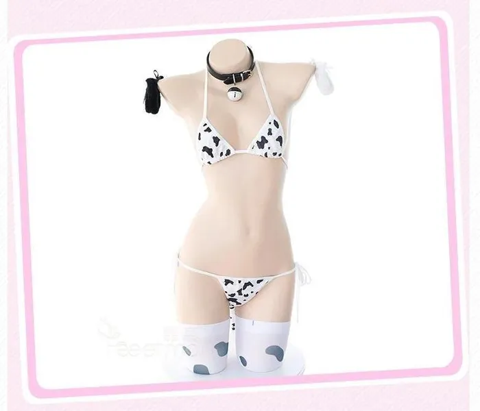 Womens Costumes Baby Cow Cosplay Kawaii Costume House of Dasein Vibrators