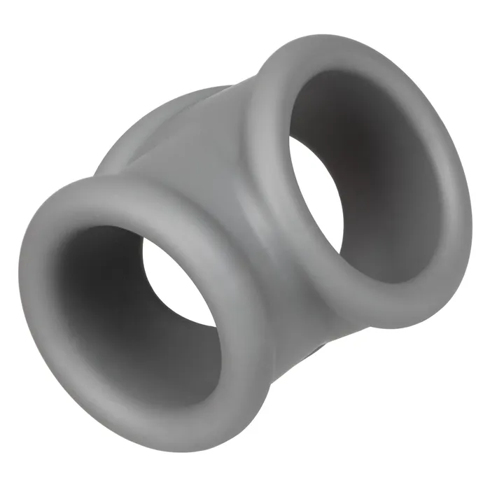 CalExotics Male Sex Toys Alpha Liquid Silicone Precision Ring Gray