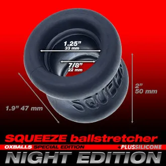 Couples OxBalls Squeeze Ballstretcher PlusSilicone Special Edition Night Blue Ox Designs Oxballs