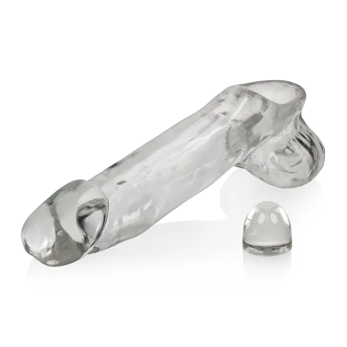 Daddy Cocksheath Extender with Ball Sheath Clear OxBalls OxBalls Male Sex Toys