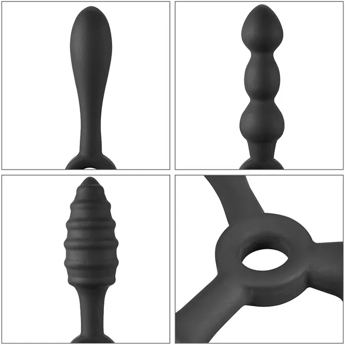 EVEs SECRETS Anal Unisex Silicone Anal Butt Plug Prostate Stimulator for Male Ladies Vaginal Massager
