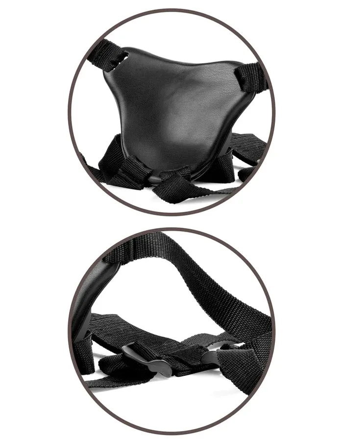 Female Sex Toys King Cock Elite Comfy Body Dock StrapOn Harness Pipedream