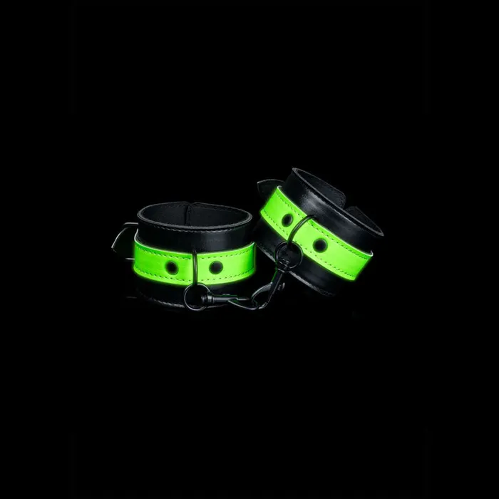 Female Sex Toys OUCH GLOW IN THE DARK HANDCUFFS SHOTS