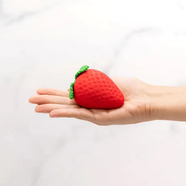 Female Sex Toys Pixelrise LLC Emojibator Strawberry Emoji Vibrator Suction