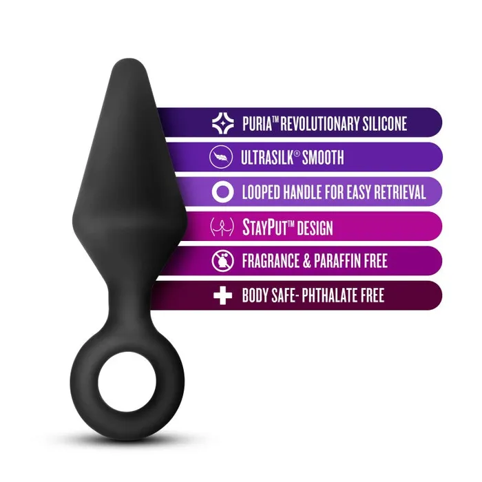 Male Sex Toys BLUSH NOVELTIES ANAL ADVENTURES PLATINUM LOOP PLUG