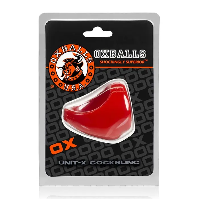 OxBalls Vibrators Unit X Cocksling Red OxBalls