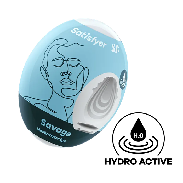 SATISFYER MASTURBATOR EGG SAVAGE SATISFYER Male Sex Toys