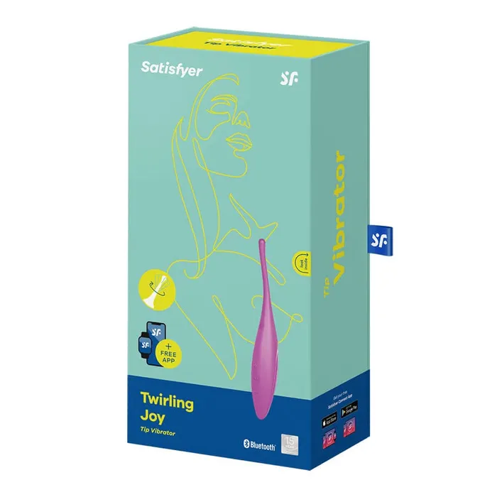 Satisfyer Vibrators Satisfyer App Enabled Twirling Joy Vibrator