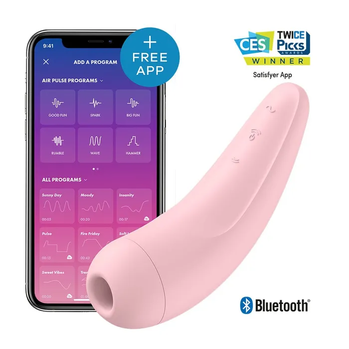 Vibrators Satisfyer Satisfyer App Enabled Curvy 2